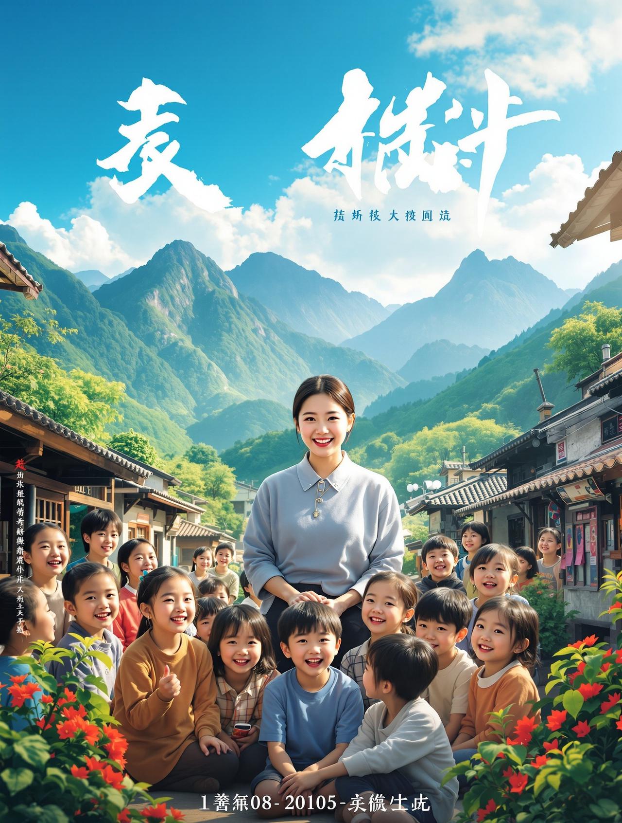 漫剧专区作品《山那边》海报 - 乡村温情题材短剧